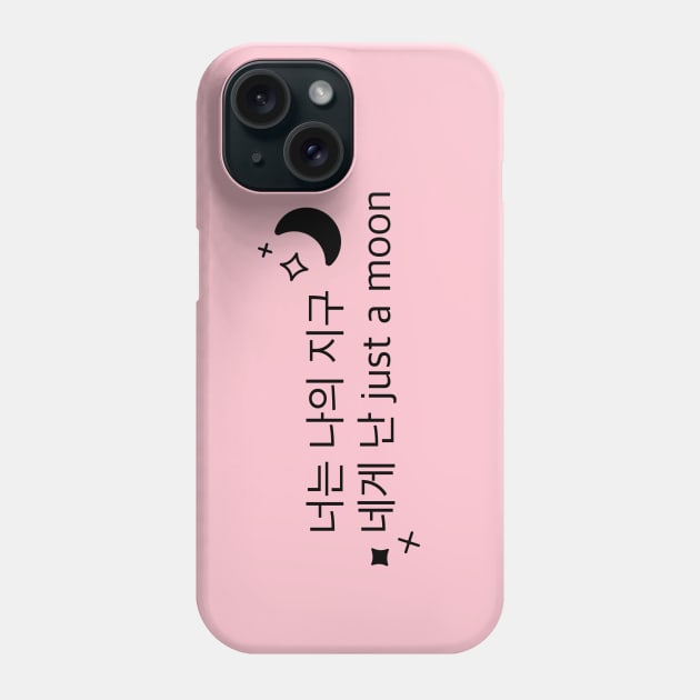 Jin BTS SOLO Moon Phone Case by KPOPBADA