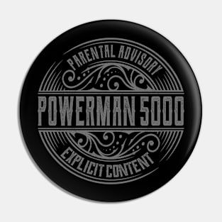 Powerman 5000 Vintage Ornament Pin