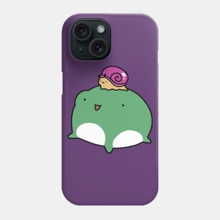 Snail and Frog Phone Case