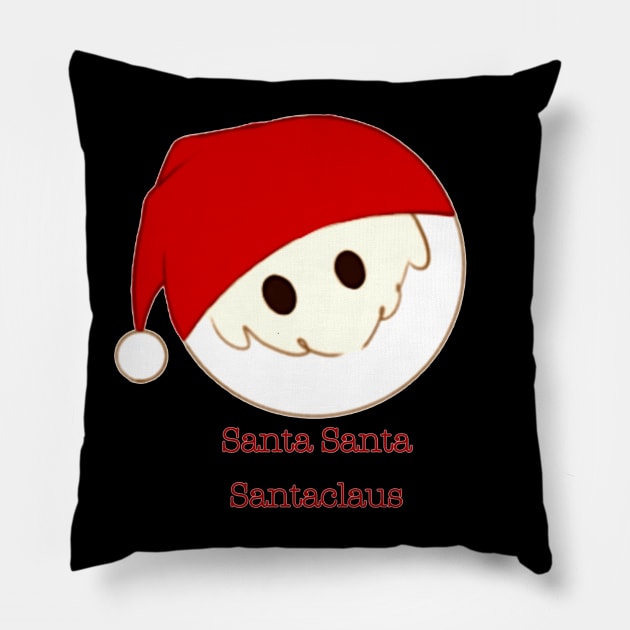 Santa Santa Santaclaus Pillow by Pariartstyle