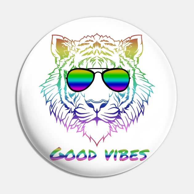 Good Vibes Pin by Rebo Boss