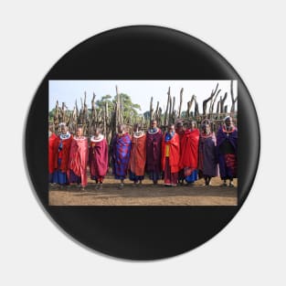 Maasai (Masai) Women of Kenya & Tanzania Pin