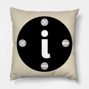 Letter i Pillow