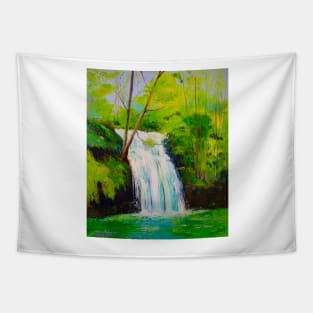 Mystical waterfall Tapestry