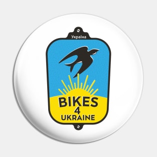 Bikes4Ukraine T-shirt Pin