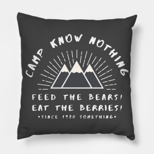 Summer Camp Know Nothing Pillow