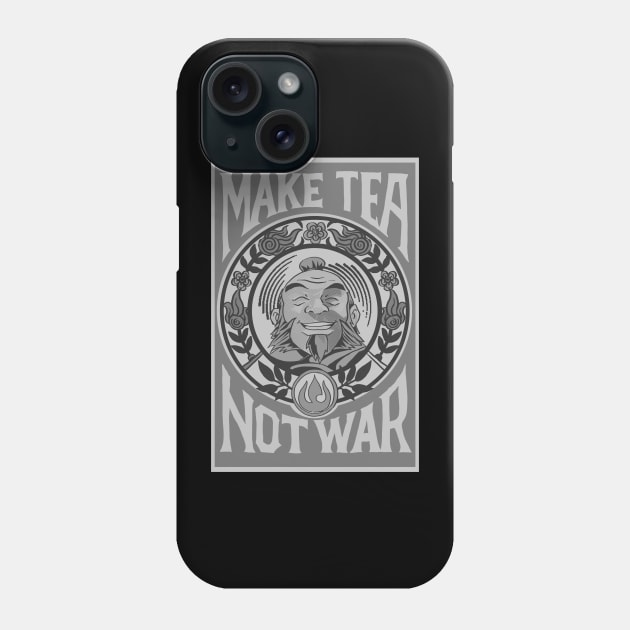 MAKE TEA NOT WAR Phone Case by imblessed