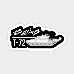 T-72 Main Battle Tank Magnet