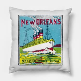 1920's New Orleans Pillow