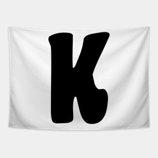 Letter K Tapestry