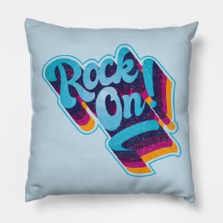 Rock on Pillow