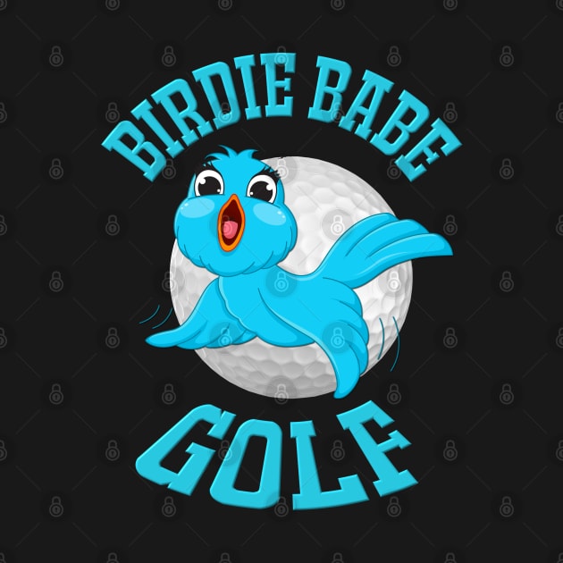 Birdie Babe Golf Design by ArtShare