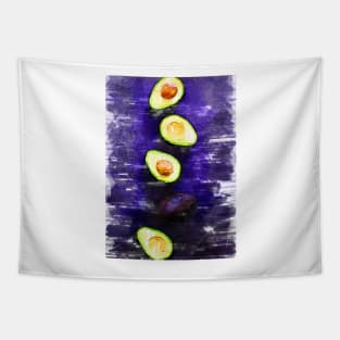 Four Avocados For Kitchen. For Avocado Lovers. Tapestry