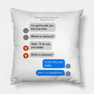 WHY IS GAMORA Pillow