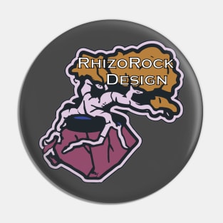 RhizoRock Design graphic Pin