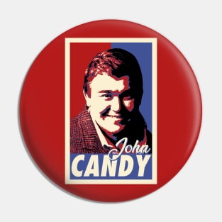 John Candy Pop Art Style Pin