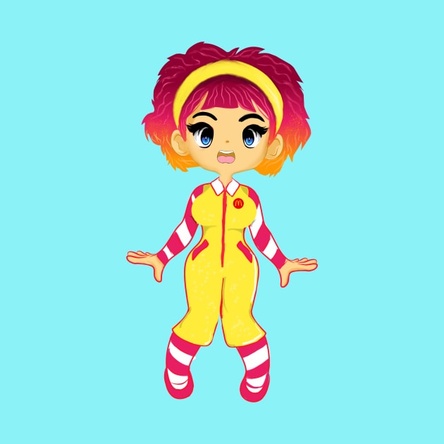 Chibi McDonald's by Fadmel