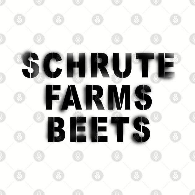 Schrute Farms Beets by geeklyshirts