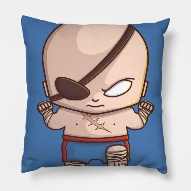 Sagat street fighter Pillow by PNKid