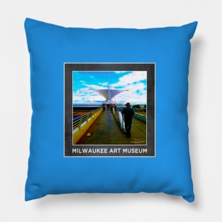 Milwaukee Art Museum Calatrava • MKE WI Pillow