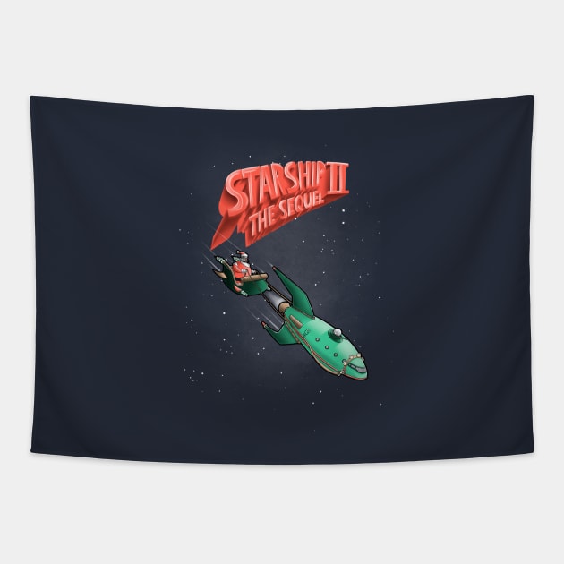 Starship II the sequel Tapestry by Cromanart