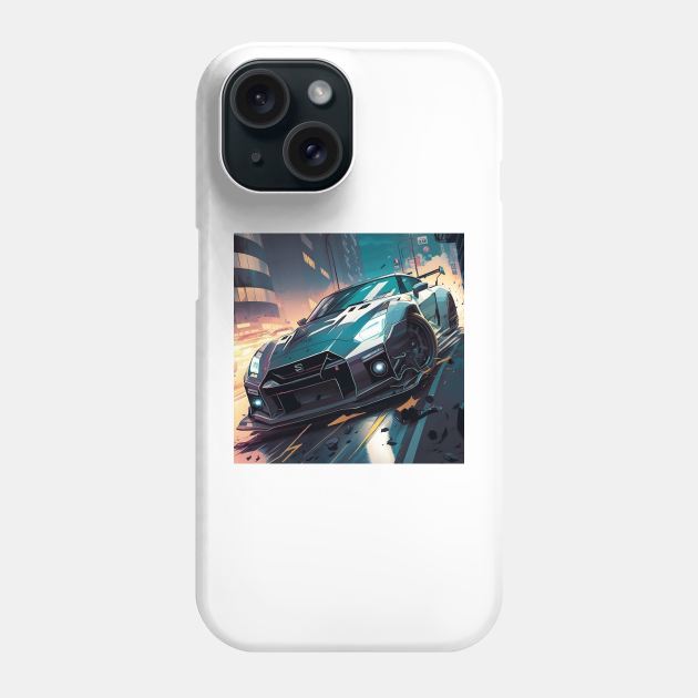 GTR Japan Print Phone Case by SynchroDesign