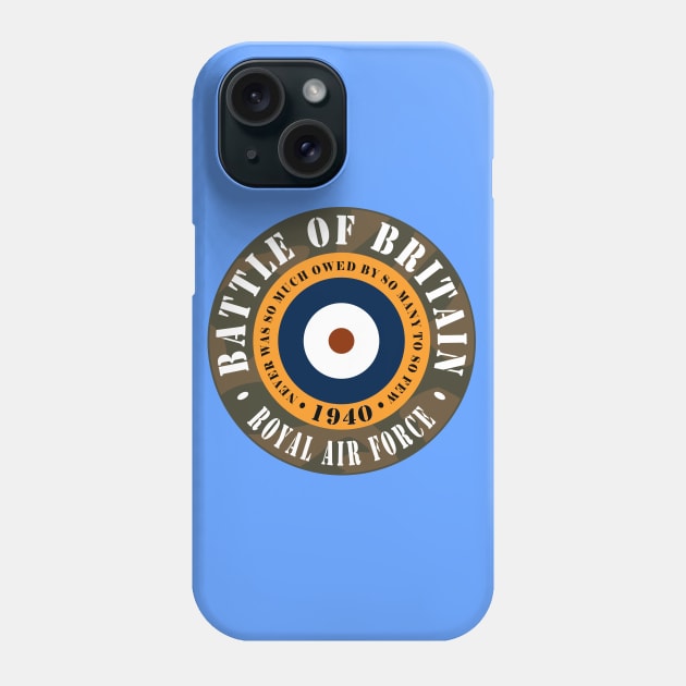 The Battle of Britain Phone Case by Lyvershop