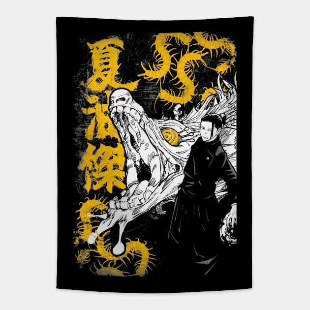 geto dragon Tapestry by paisdelasmaquinas