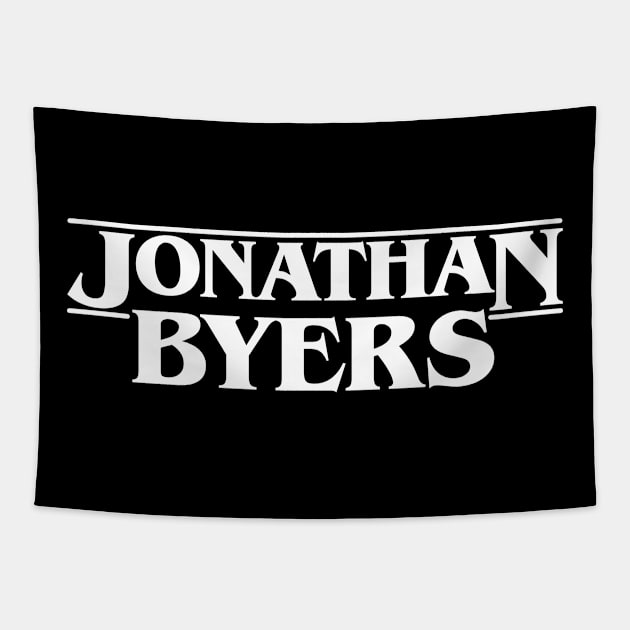 Jonathan Stranger Byers Things Tapestry by gastaocared