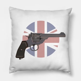 WW2 British Empire Revolver Pillow