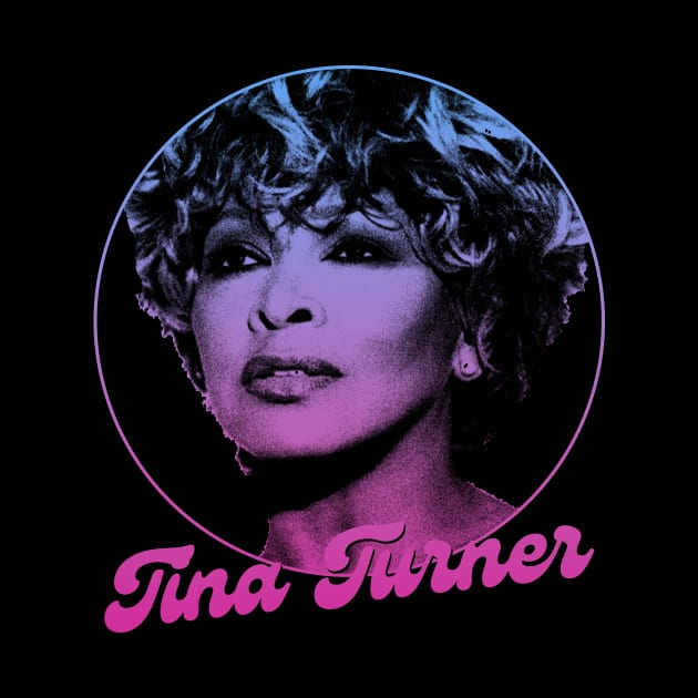 Tina Turner // Retro Fan Art Design by SYNDICATE WORLD