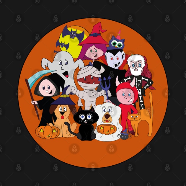 Cute Halloween design ideas, funny and cool cartoon by DiegoCarvalho