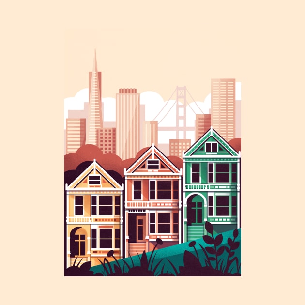 San Francisco View by lanaxxart