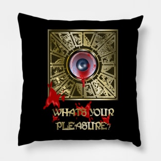 What's Your Pleasure? - Lament Eyeball Puzzle Box Pillow