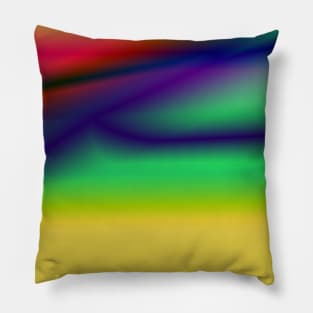 multicolored texture art Pillow