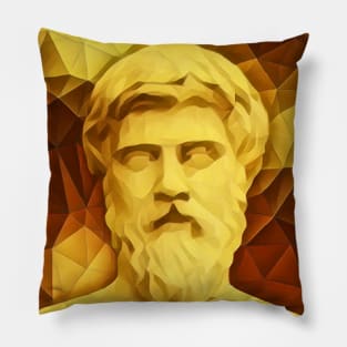 Plutarch Golden Portrait | Plutarch Artwork 9 Pillow