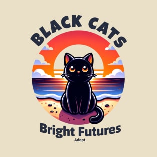 Black Cats Bright Futures Adopt T-Shirt