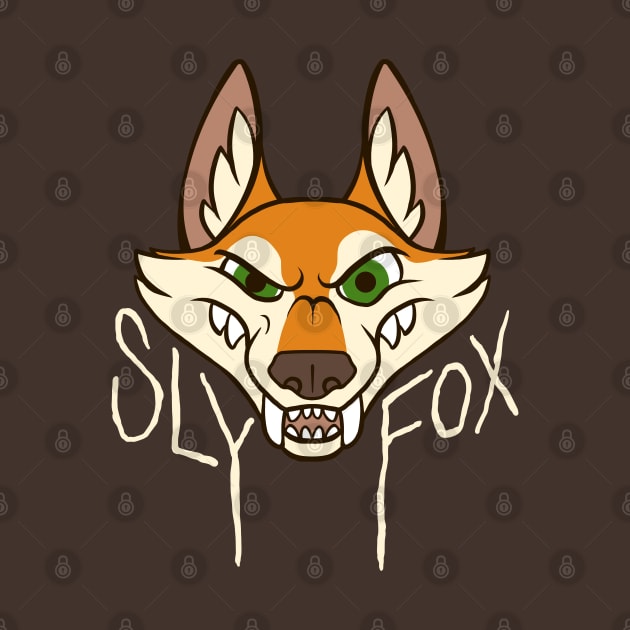 Sly Fox - Light Text by CliffeArts