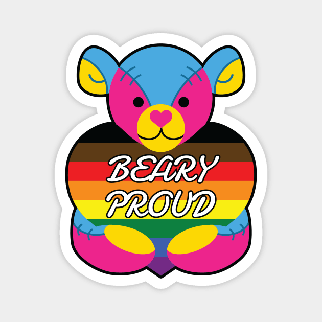 Beary Proud - Pan Magnet by TheBrigeedaRocks