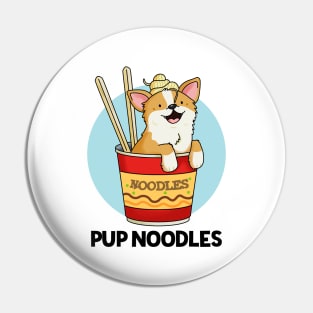 Pup Noodles Animal Pun Pin