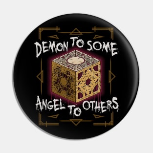 Demon to Some - Hellraiser Puzzle Box - Horror Pin