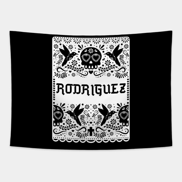 RODRIGUEZ LAST NAME RODRIGUEZ FAMILY RODRIGUEZ SURNAME Tapestry by Cult Classics