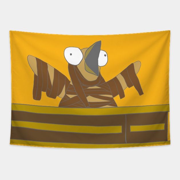 mummy prinny Tapestry by Prinny_Dood_emporium