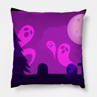 Spookie Haunted Forest Pillow