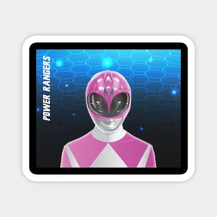 Pink Power Ranger Magnet