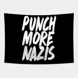 Punch More Nazis - Statement Design Tapestry