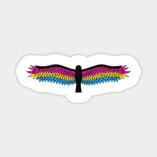 Fly With Pride, Raven Series - Pansexual Magnet