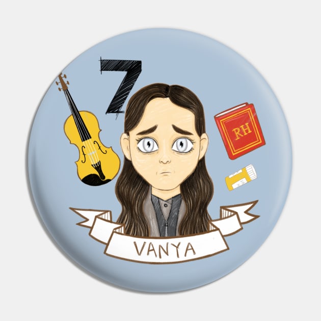 Vanya Hargreeves - Umbrella Academy Pin by conshnobre