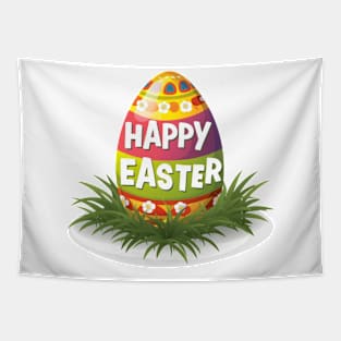 Happy Easter Egg. Tapestry