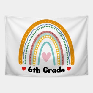 6th Grade Rainbow Tapestry